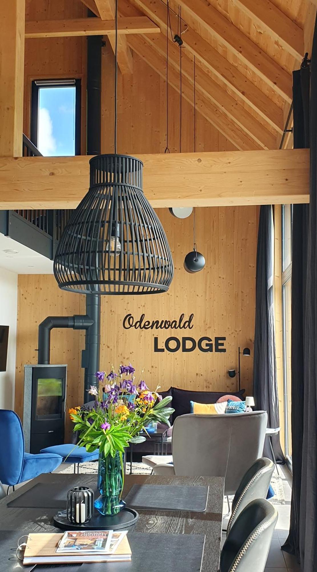 Odenwald-Lodge Mit Infrarotsauna Und E-Ladestation "Haus Purpur" Reichelsheim Exterior foto